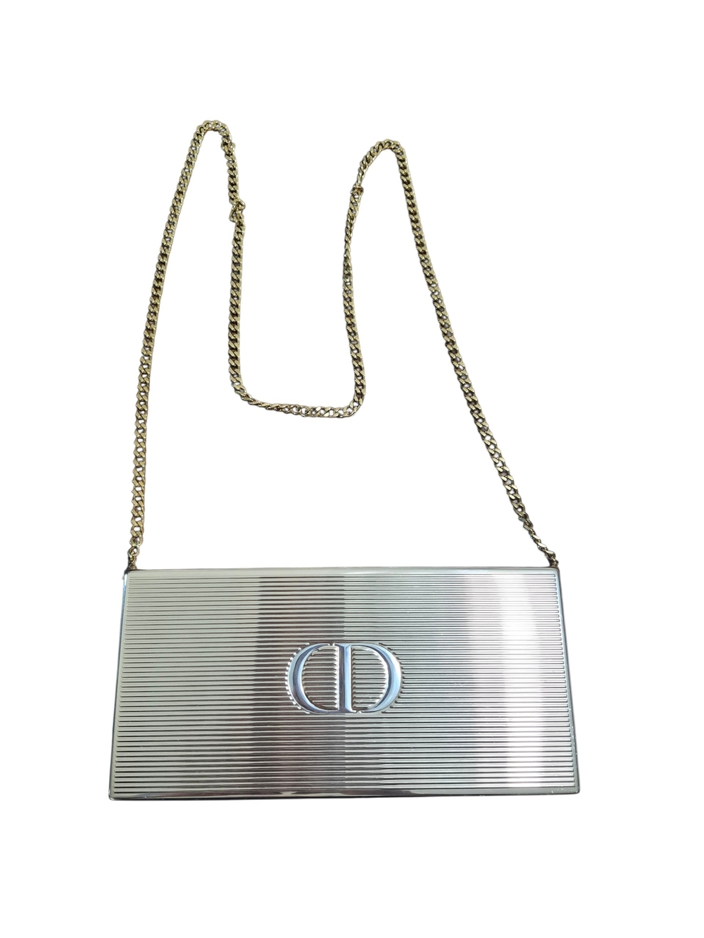 Christian Dior Minaudière Gold Clutch - Limited Edition 2023